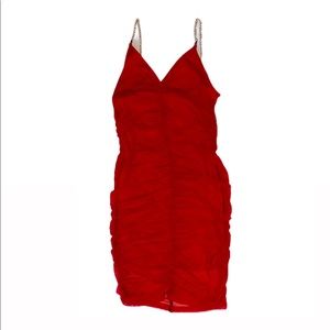 Minette Mini Dress X-LARGE (red)